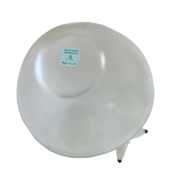 Partylite Votive Holder Polar Bear & Cub Frosted Glass Tea Light Holder - Picture 6 of 10